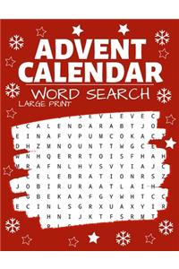 Advent Calendar Word Search