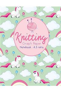 Knitting Graph Paper Notebook - 4