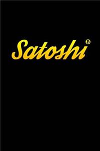 Satoshi Bitcoin Gift Notebook