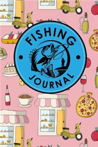 Fishing Journal: Bass Fishing Log, Fishers Notebook, Carp Fishing Journal, Fly Fishing Journal, Cute Rome Cover