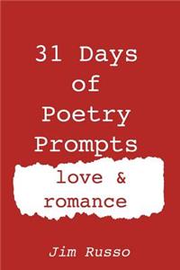 31 Days of Poetry Prompts