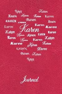 Personalized Journal - Karen