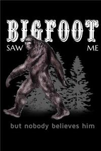 Bigfoot Saw Me But Nobody Believes Him