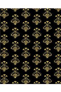 Classic Egyptian Pattern Design School Composition Book 130 Pages