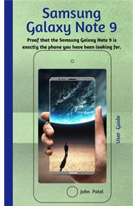 SAMSUNG GALAXY NOTE 9 User Guide