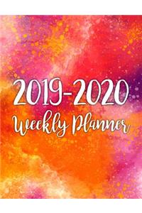 2019-2020 Weekly Planner