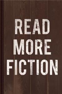 Vintage Read More Fiction Books Journal Notebook