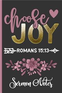 Choose Joy Romans 15