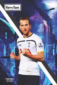 Notebook: Harry Kane Medium College Ruled Notebook 129 Pages Lined 7 X 10 in (17.78 X 25.4 CM)