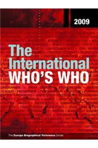 The International Who's Who 2009