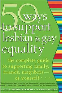 50 Ways to Support Lesbian and Gay Equality