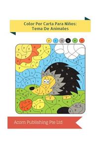 Color Por Carta Para Niños: Tema De Animales