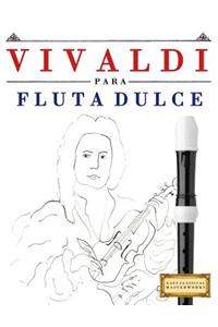 Vivaldi Para Flauta Dulce