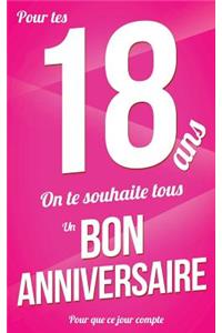 Bon anniversaire - 18 ans