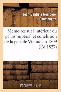 Note Sur Un Article Des Mémoires Sur l'Intérieur Du Palais Impérial