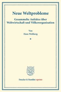 Neue Weltprobleme