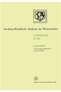 Verfassungsgerichtsbarkeit Und Gesetzgeber