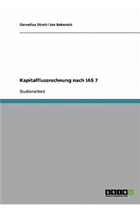 Kapitalflussrechnung nach IAS 7