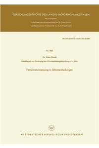 Temperaturmessung in Glimmentladungen