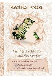 Geschichte von Frau Moppet (inklusive Ausmalbilder und Cliparts zum Download)