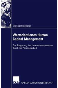 Wertorientiertes Human Capital Management