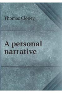 A Personal Narrative