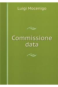 Commissione data