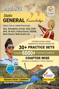 Static General Knowledge(GK) Book in English: Useful for SSC, Railways, AFCAT, CDS, CAPF, NDA, IB-ACIO, Police Exams, DSSSB, Bank Exams, State Exams & Other Competitive Exams (Revised Edition)
