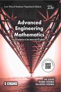 Advanced Engineering Mathematics, 23e (In accordance to the latest AICTE Pattern)