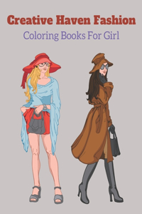 Creative Haven Fashion Coloring Books For Girl