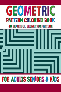 Geometric Pattern Coloring Book