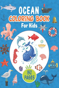 Ocean Coloring Book For Kids