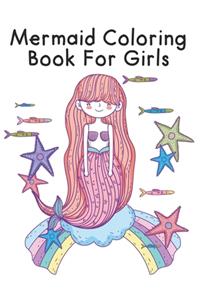 Mermaid Coloring Book For Girls