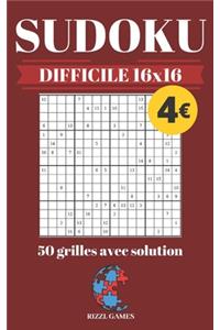 SUDOKU DIFFICILE 16x16