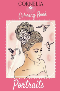 Portraits - Cornelia edition coloring book