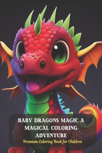 Baby Dragons Magic A Magical Coloring Adventure