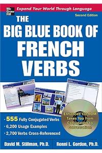 The Big Blue Book of French Verbs with CD-ROM, Second Edition