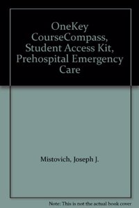 Onekey Coursecompass, Student Access Kit, Prehospital Emergency Care