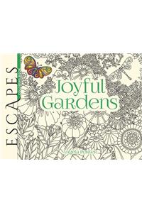 ESCAPES Joyful Gardens Coloring Book