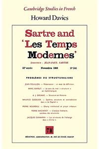 Sartre and 'Les Temps Modernes'