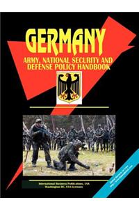 Germany Army, National Security and Defense Policy Handbook