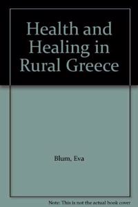 Health and Healing in Rural Greece