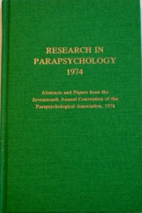 RESEARCH IN PARAPSYCH 197