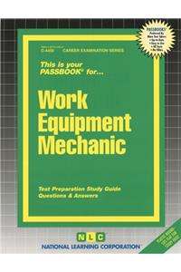 Work Equipment Mechanic