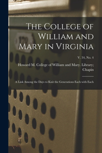 College of William and Mary in Virginia