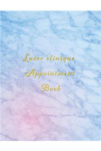 Laser Clinique Appointment Book