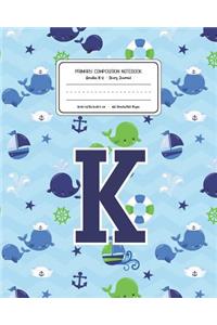 Primary Composition Notebook Grades K-2 Story Journal K