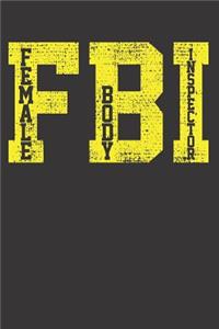 FBI Federal Agent Notebook Journal