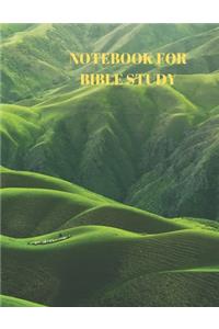 Notebook for Bible Study