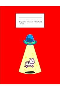 Composition Notebook - Wirde Ruled